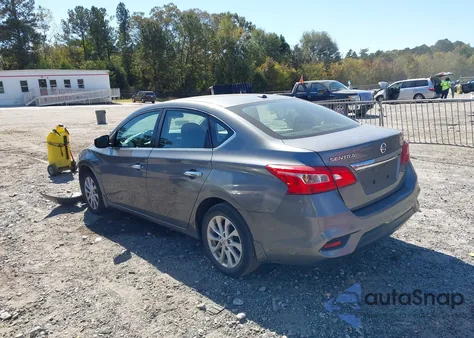 2017 Nissan Sentra Sv z USA, uszkodzony, nr VIN 3N1AB7AP2HY375587